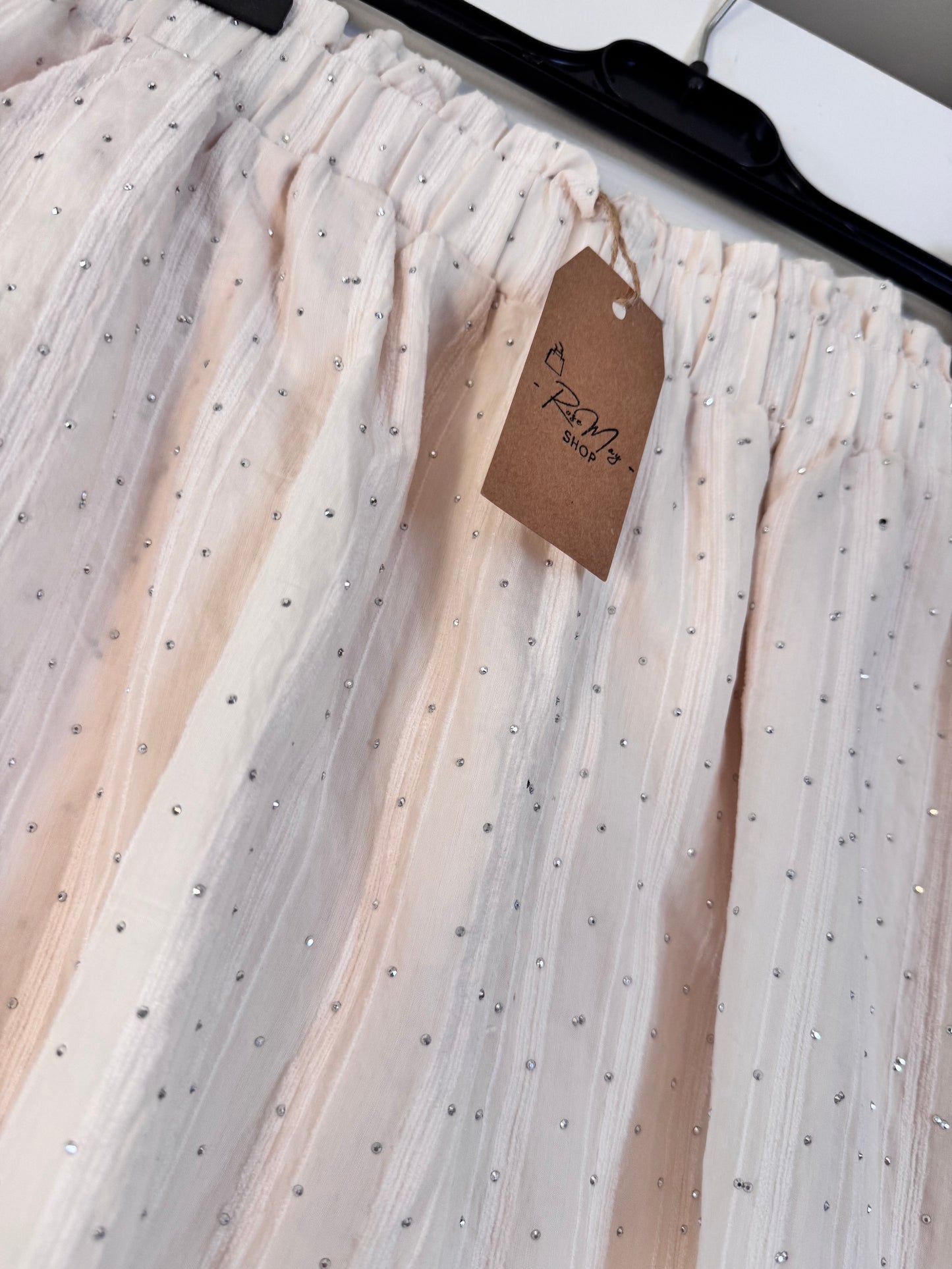 Jupe short pailletée
