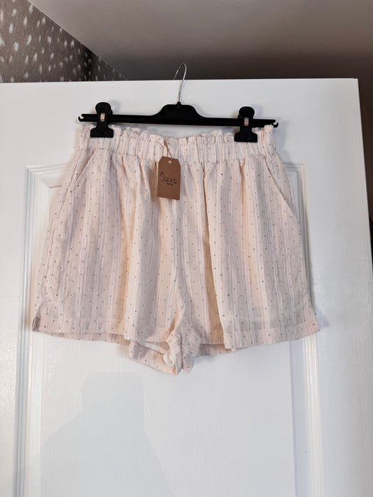 Jupe short pailletée