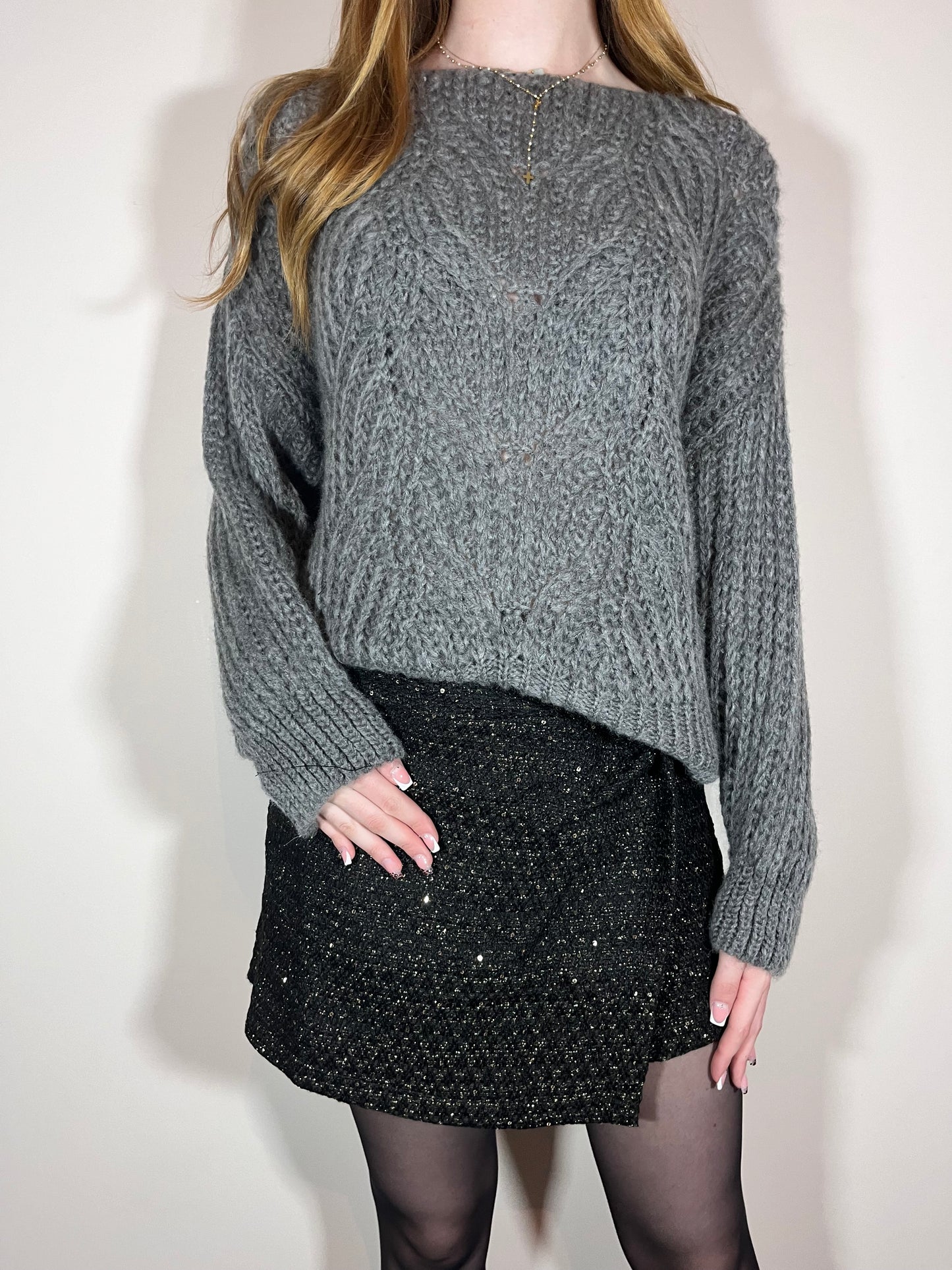 Pull gris