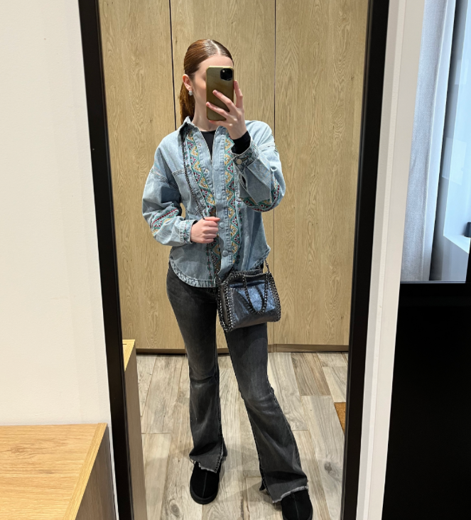 Veste en Jean Ginger