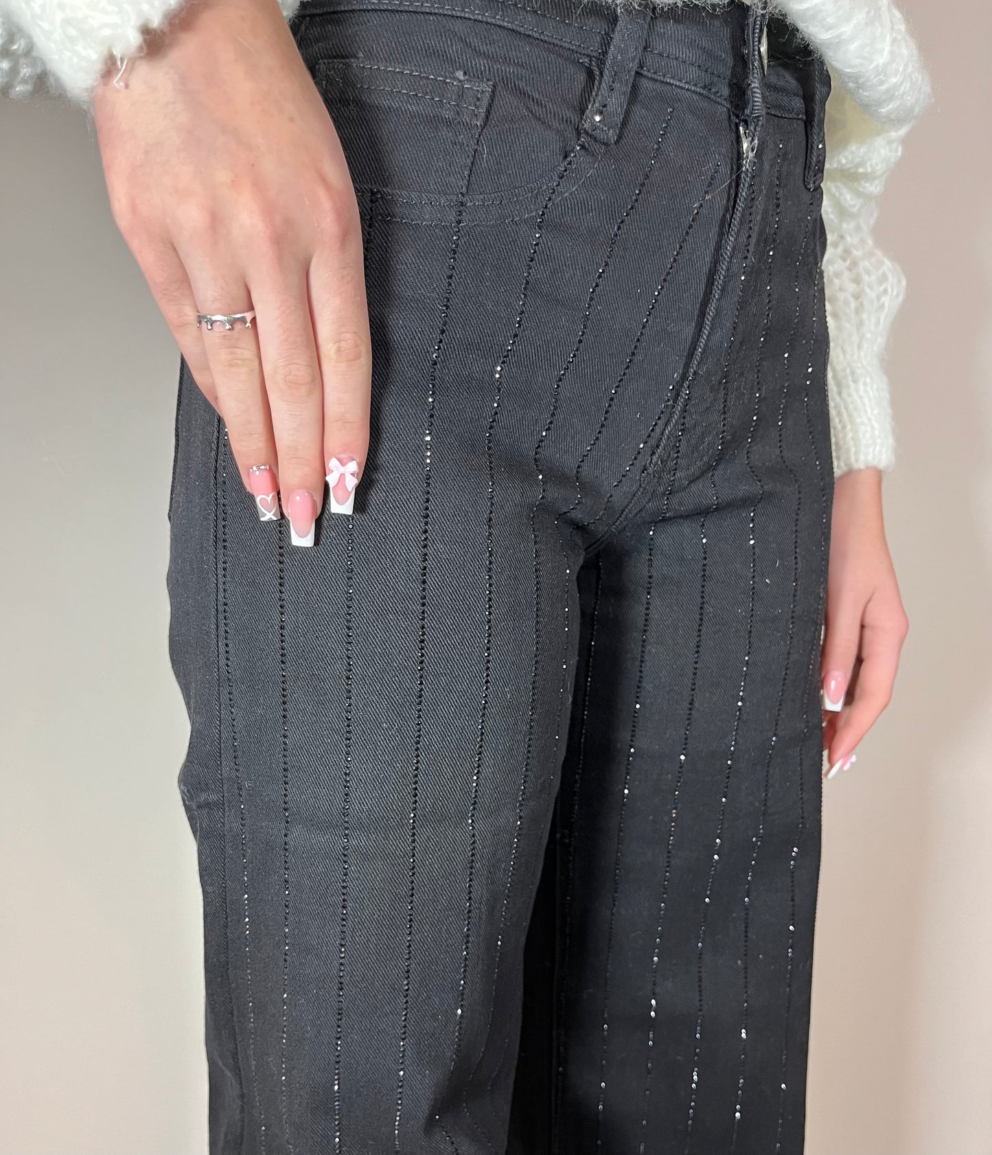 Jean à strass