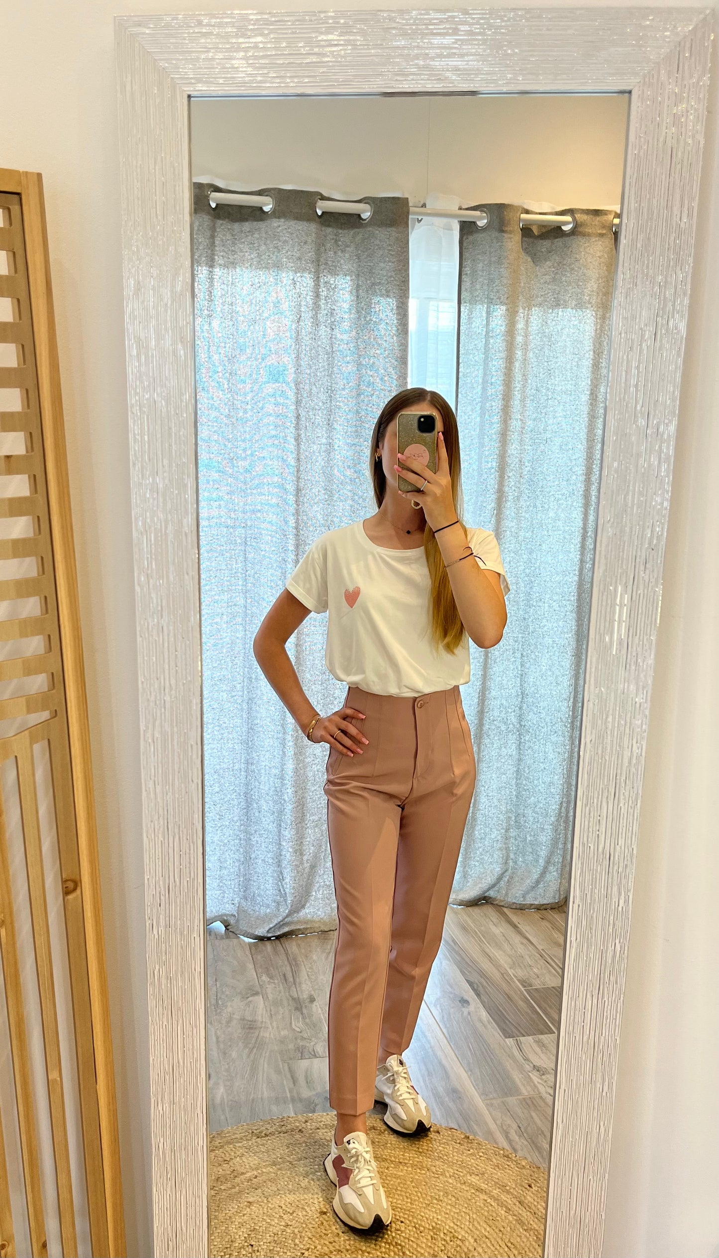 Pantalon à pince